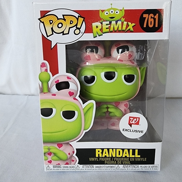 Funko Pop Pixar Randall Alien Remix Pink Pop #761 - Funko Pop Exclusive Edition - Picture 3 of 9